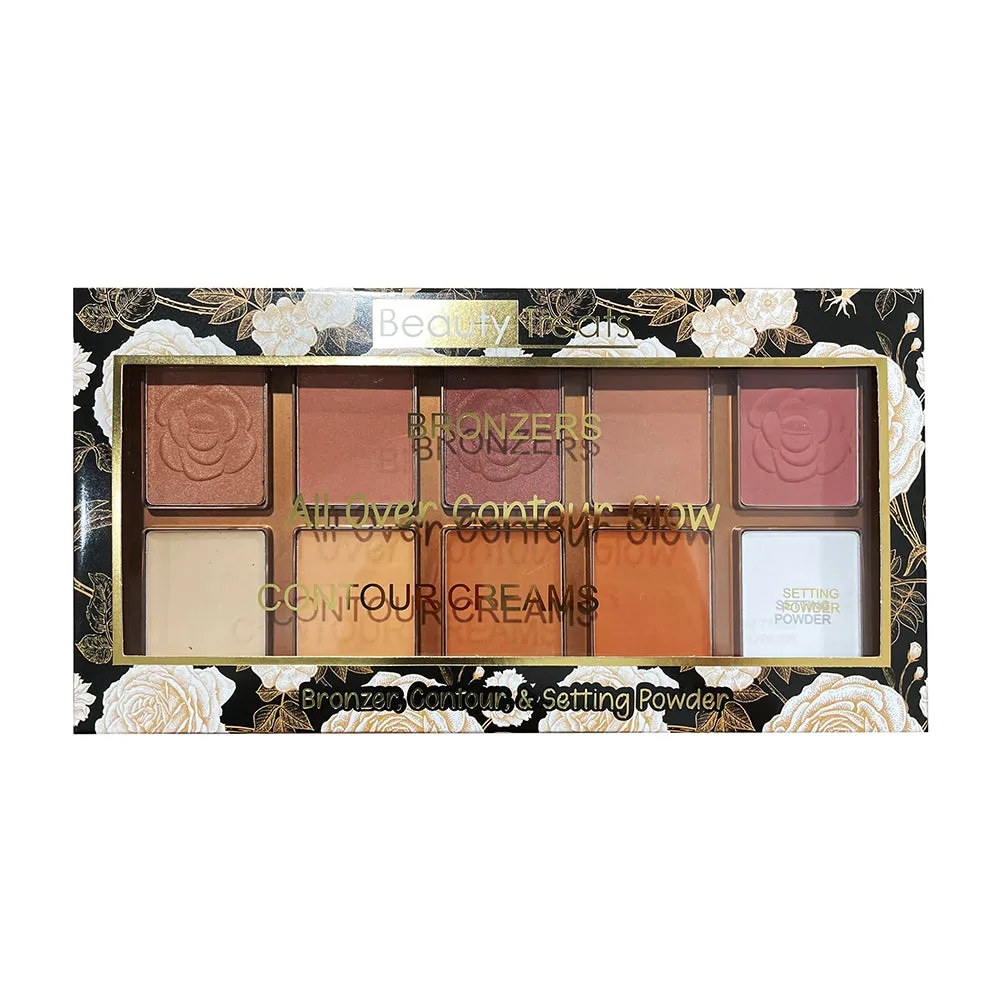 Beauty Treats - All Over Contour Glow Bronzer & Contour Palette