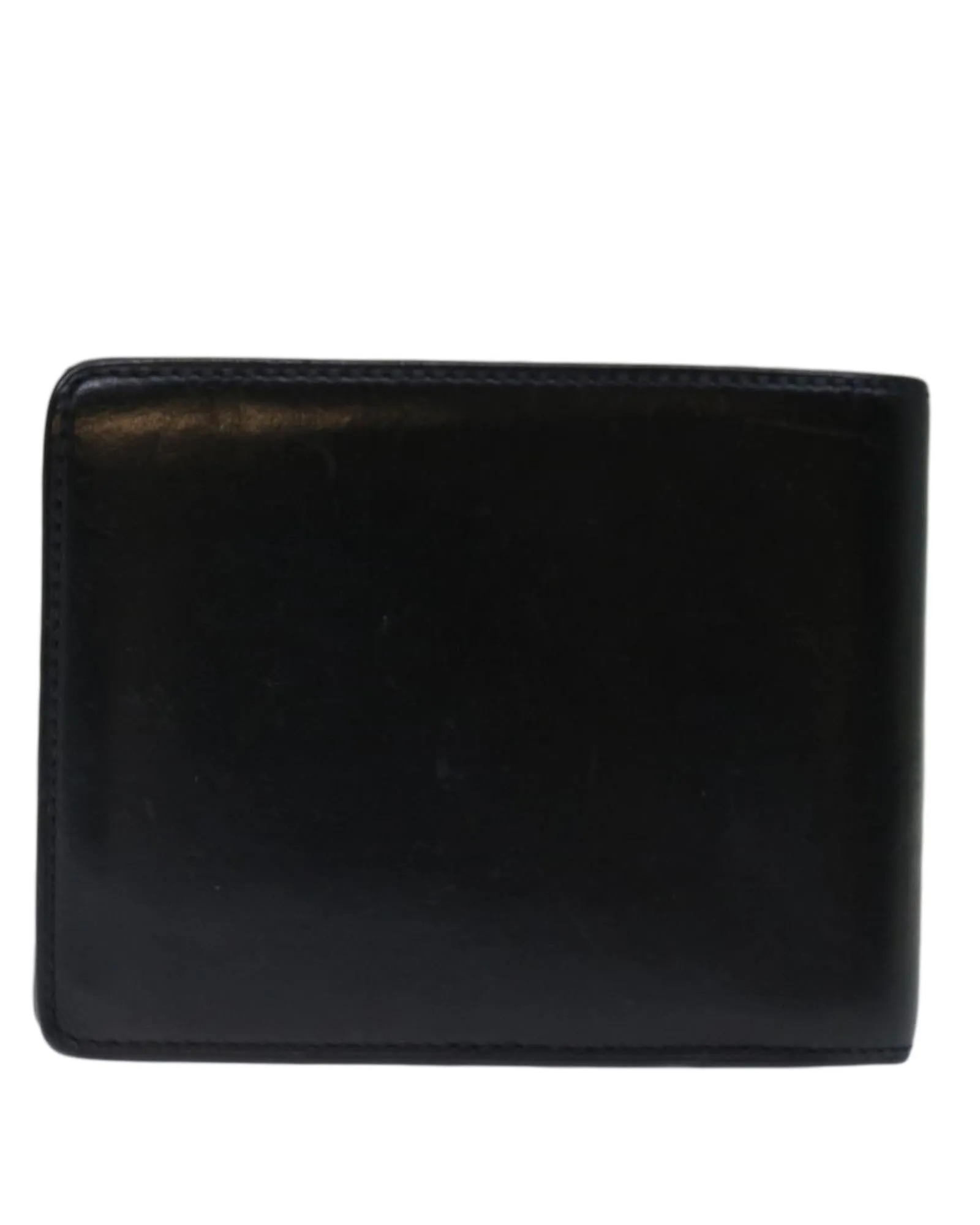 Black Leather Wallet with Multiple Pockets by Louis Vuitton