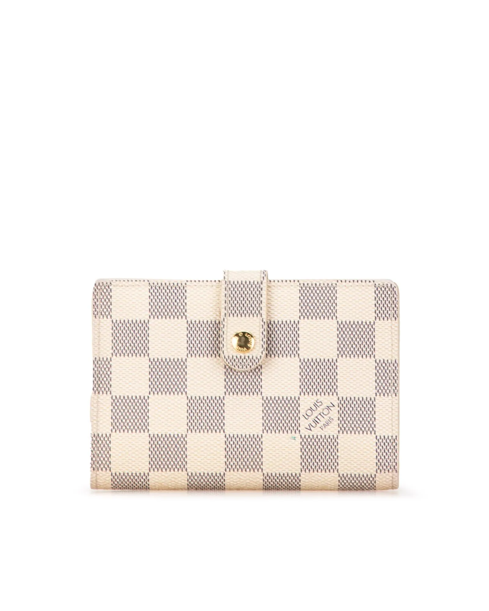 Damier Canvas French Purse Wallet