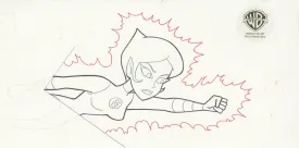 Duck Dodgers Original Production Drawing: Katma Tui