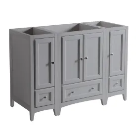 Fresca FCB20-122412GR Oxford 48" Grey Traditional Bathroom Cabinets