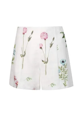 GDS Missika Printed Linen Shorts |  Print