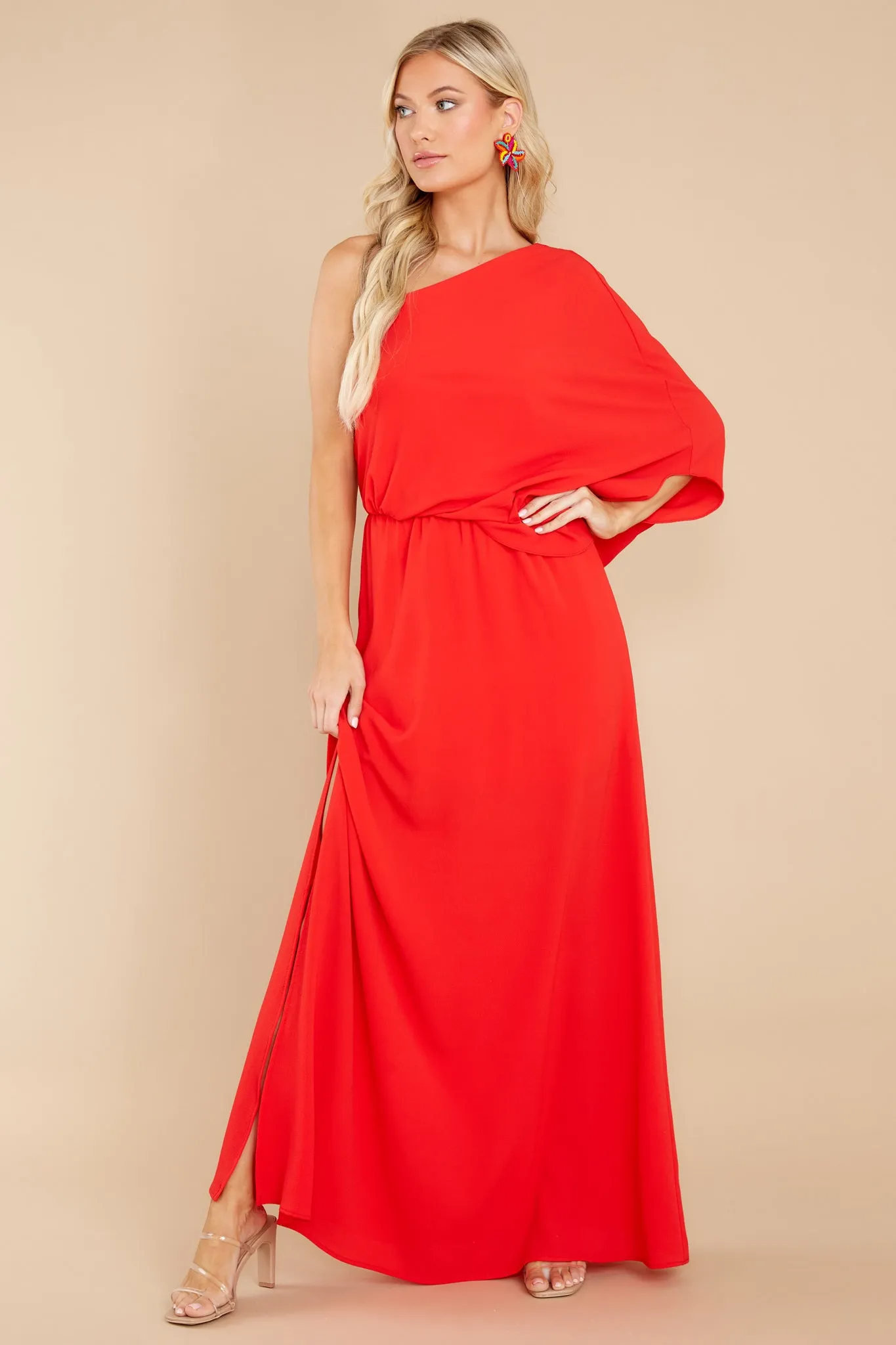 Get Obsessed Red Maxi Dress