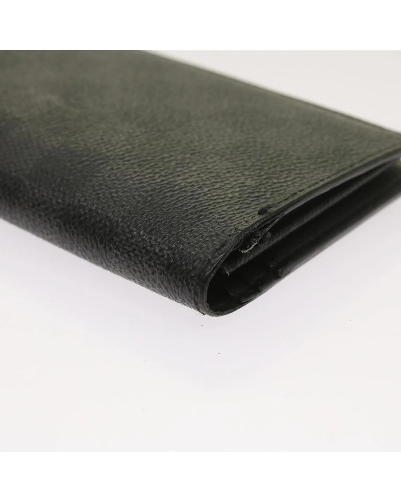 Graphite Long Wallet with Multiple Compartments and Card Slots