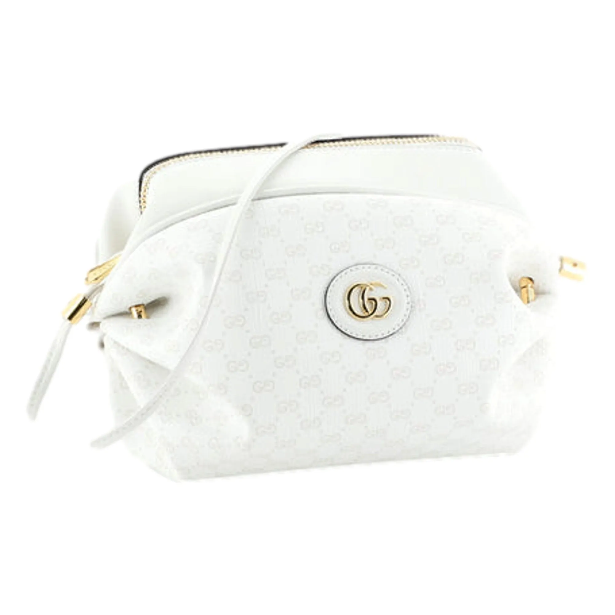 Gucci Mini GG Candy White Crossbody Bag