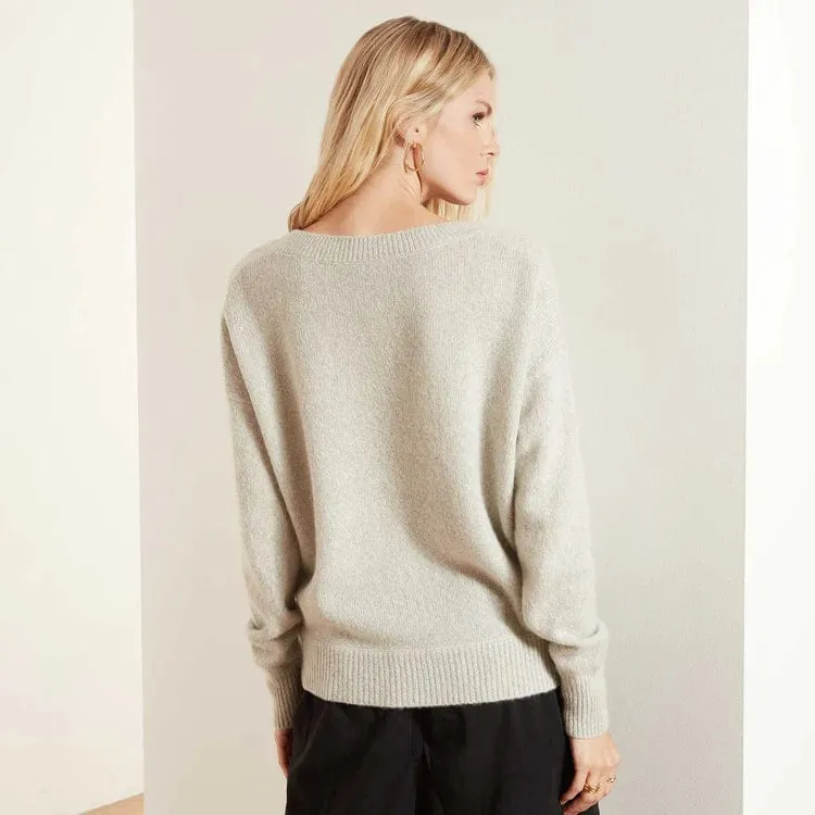 James Perse Relaxed Cashmere sweater V Neck