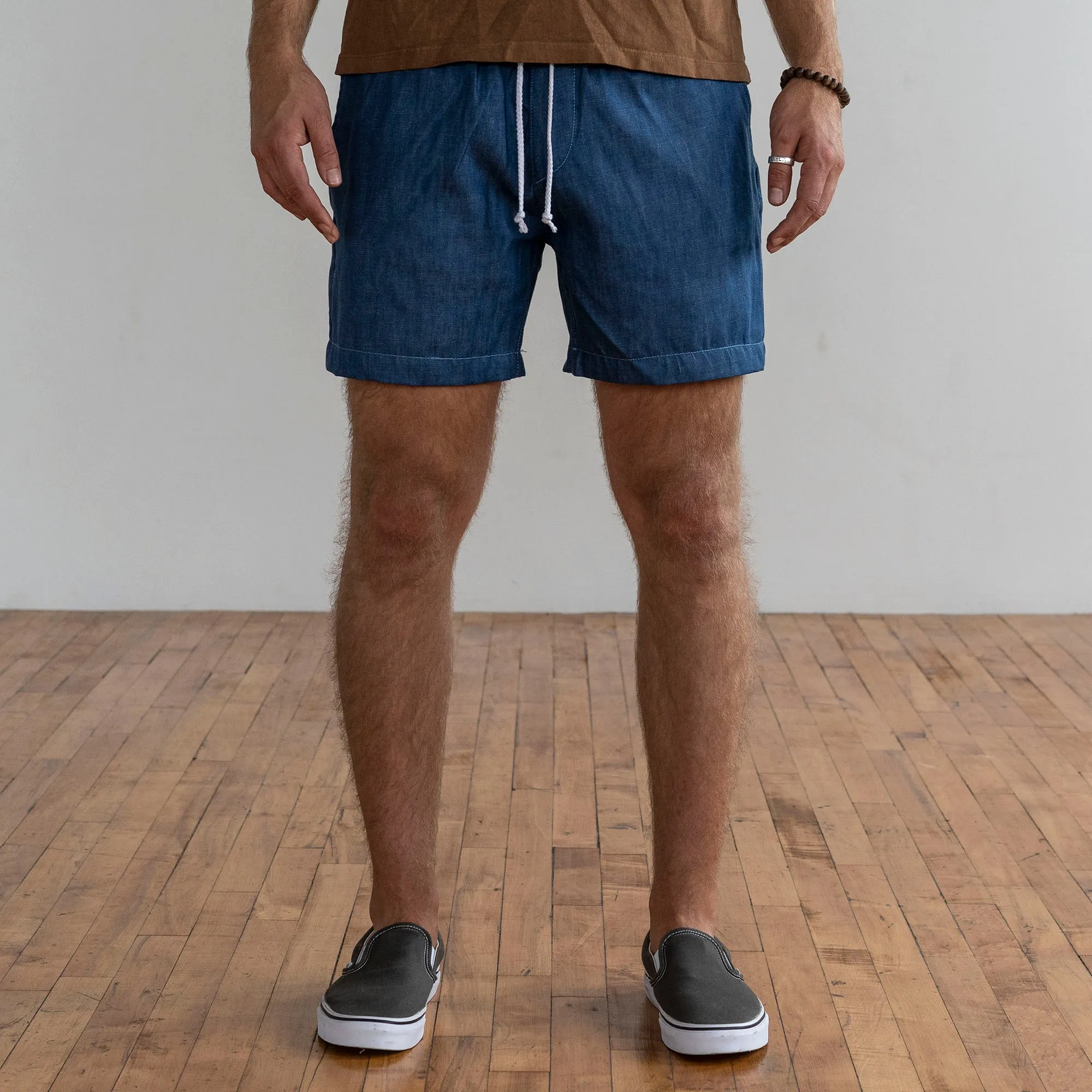 Laidback Short in Japanese 6oz Chambray