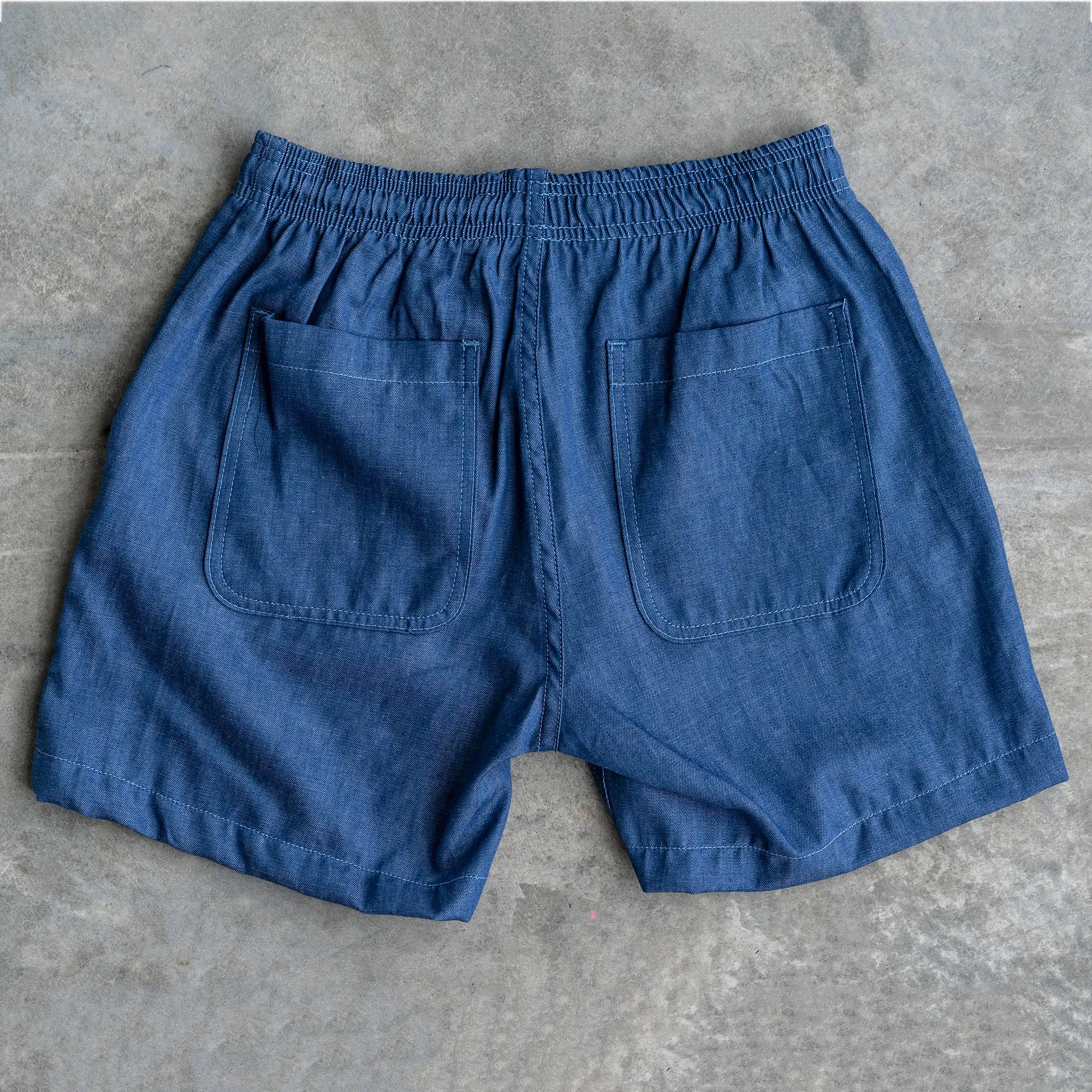 Laidback Short in Japanese 6oz Chambray