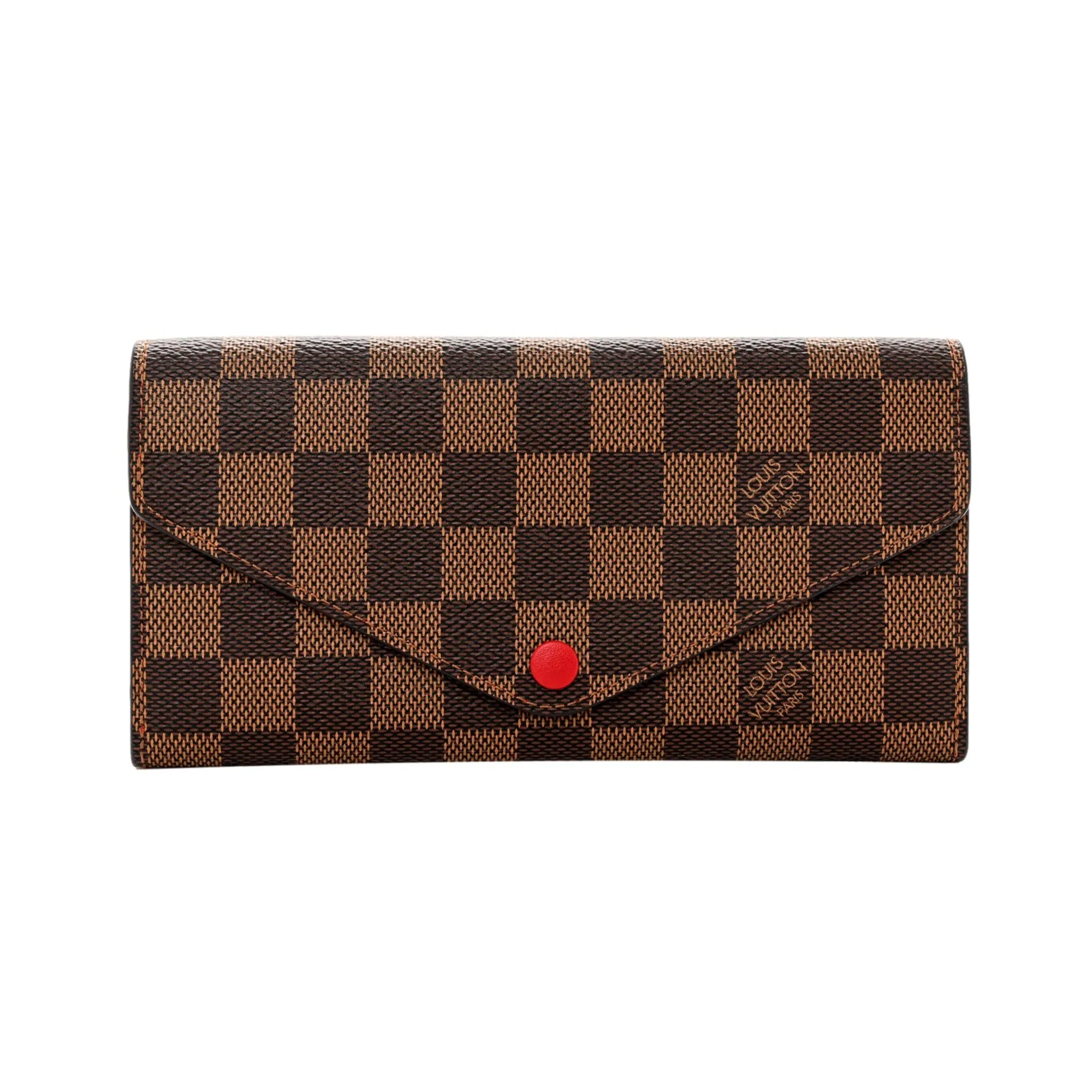 Louis Vuitton Josephine Damier Ebene Continental Long Trifold Wallet