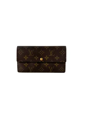 Louis Vuitton Monogram Pochette Porte Monnaie Wallet