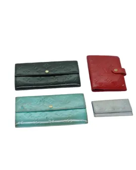 Luxury Vernis Wallet Set in Patent Leather