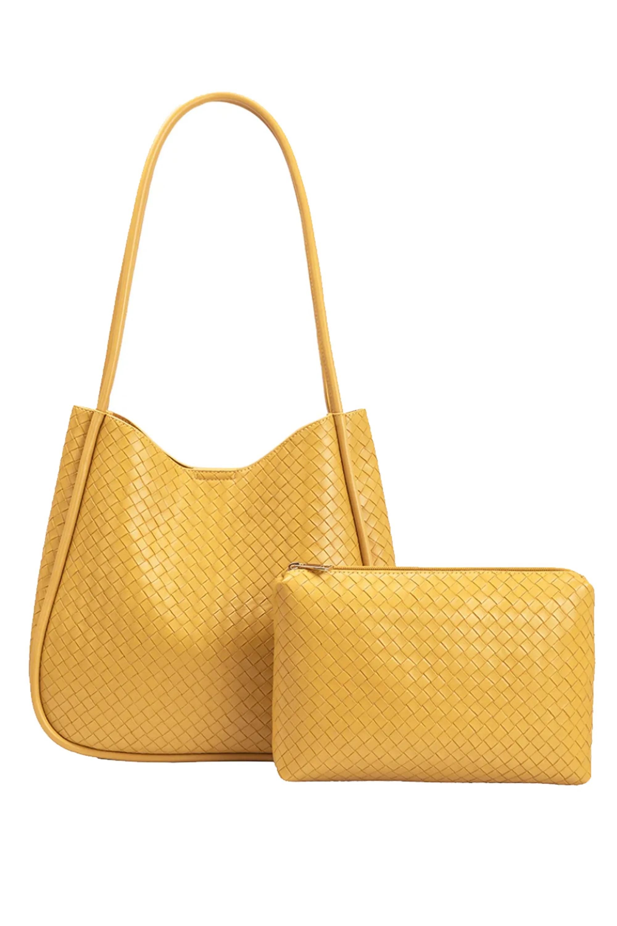 Melie Bianco Mischa Lemon Medium Tote Bag