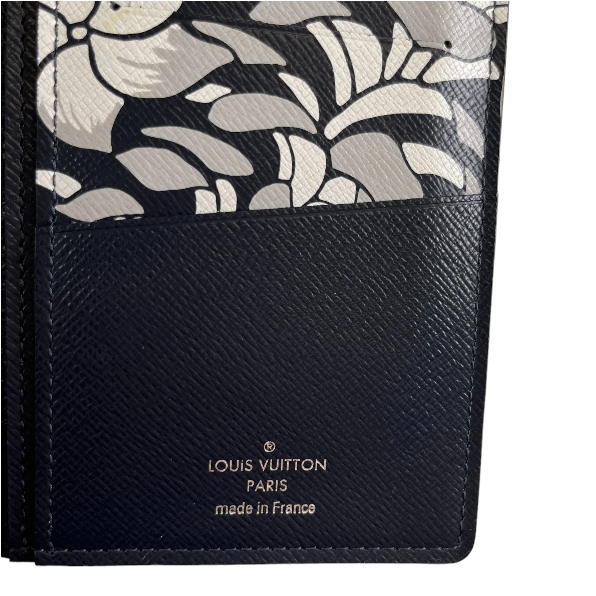 Men's Floral Taiga Braza Wallet Navy