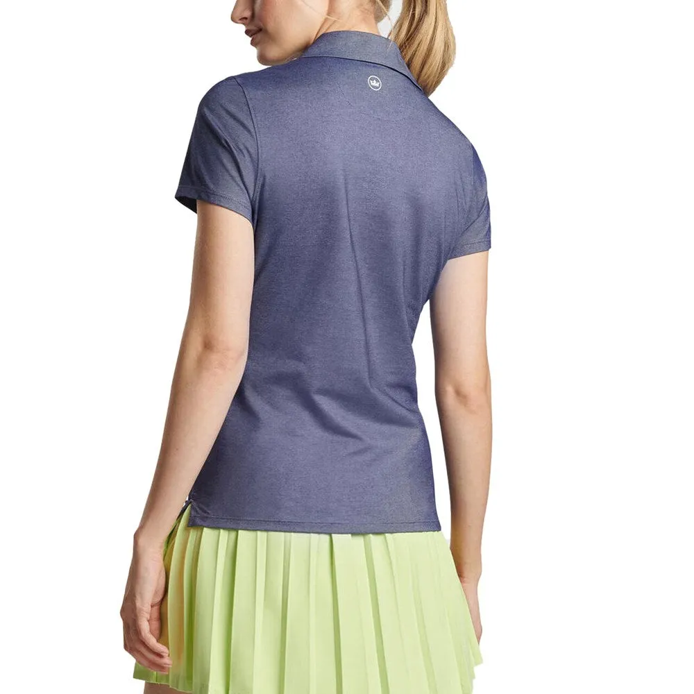 Peter Millar Women's Albatross Golf Polo Shirt - Navy