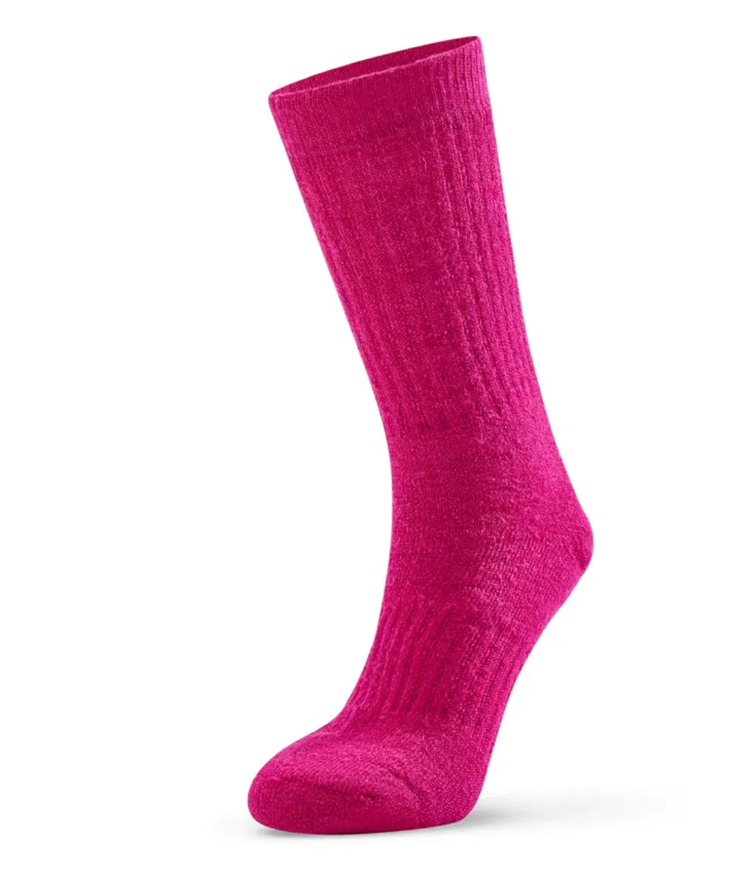 Southern Merino Wool Boot Socks in Pink - Narrow Fit