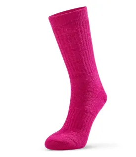 Southern Merino Wool Boot Socks in Pink - Narrow Fit