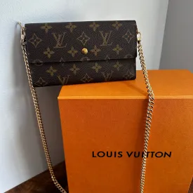 The Junco Wallet Crossbody - Vintage LV Monogram