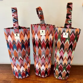 Wine Tote in Traditional Dhaka