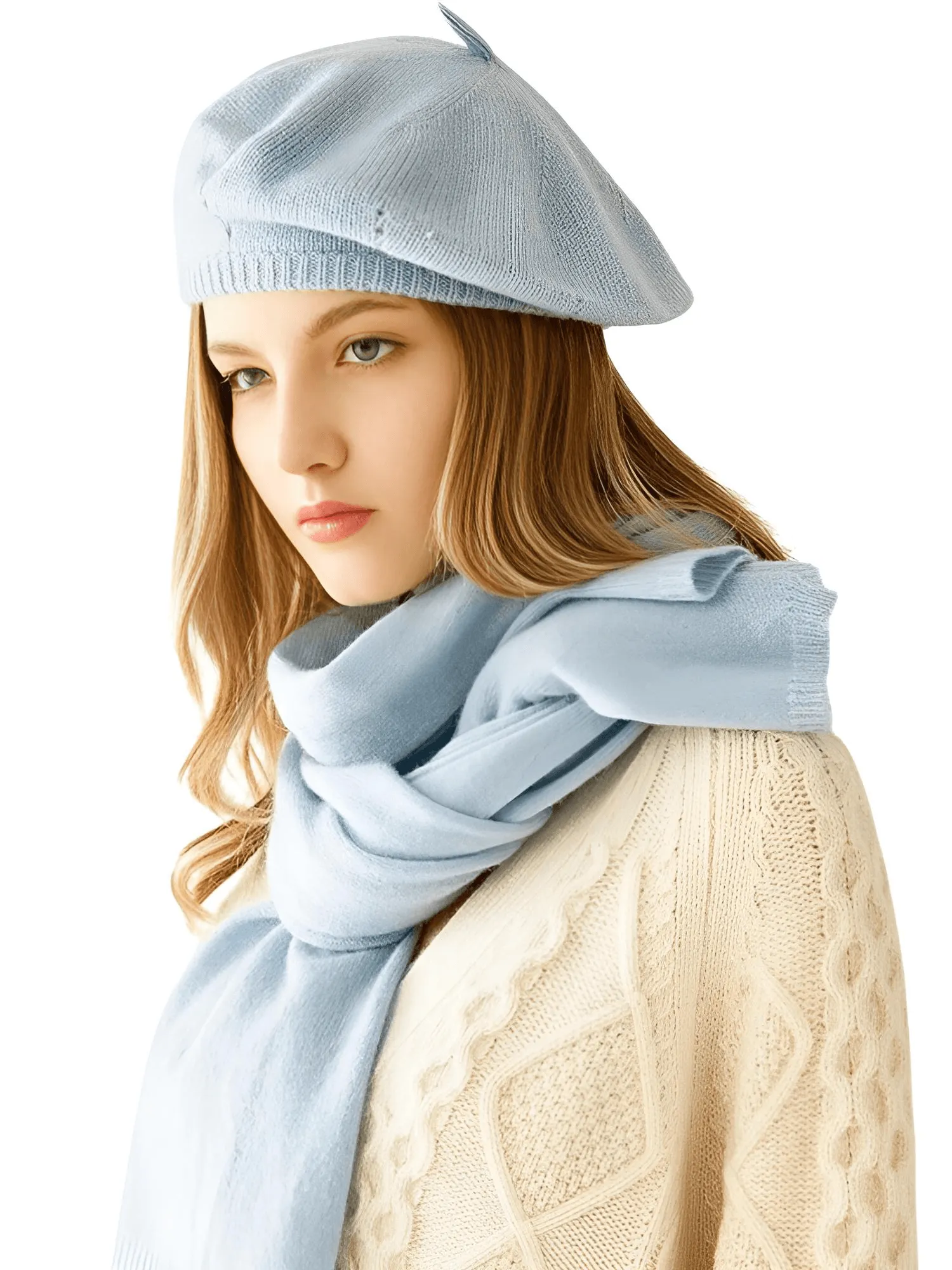 Women's Cashmere Scarf - 100% Goat Cashmere