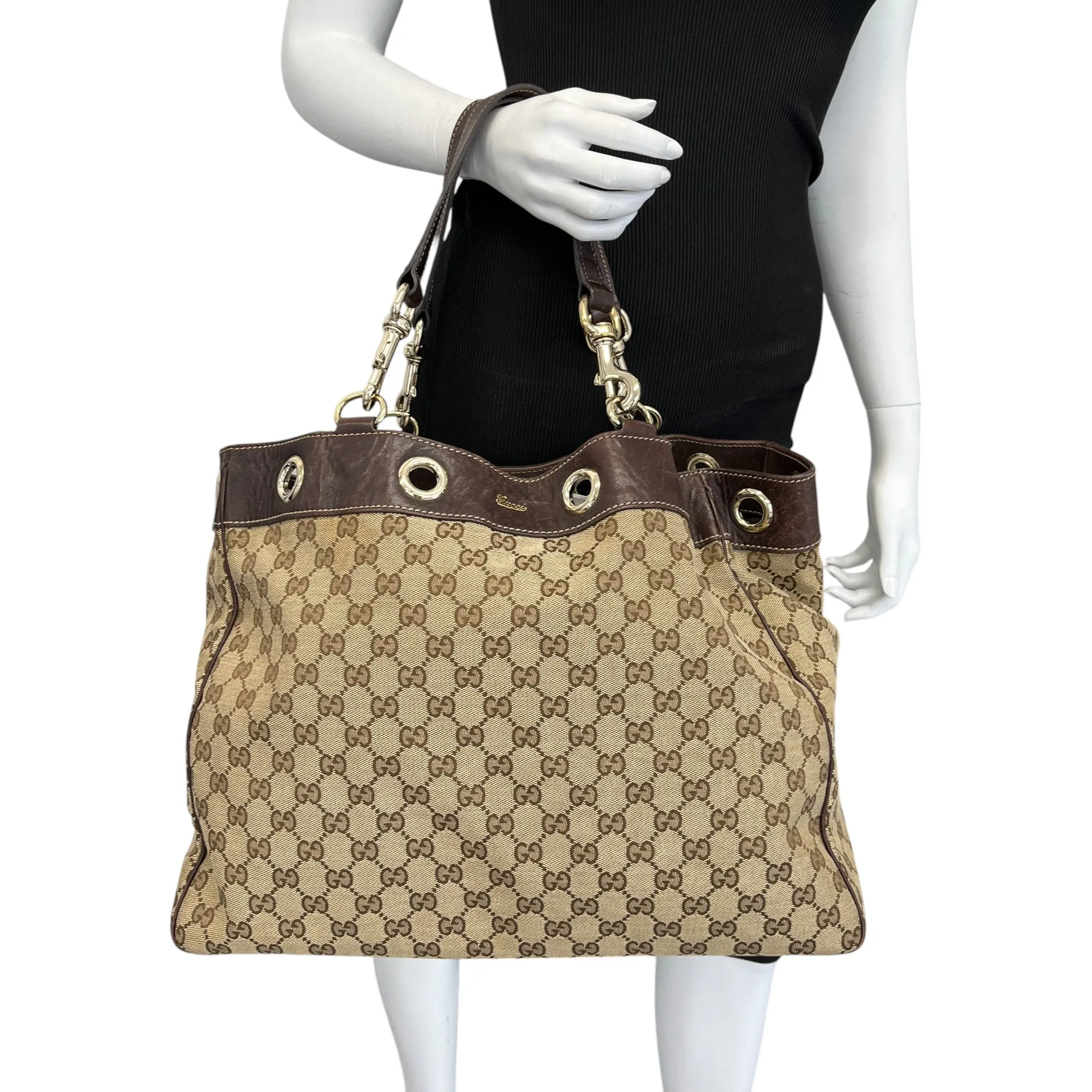 Women's Gg Supreme Handbag Beige